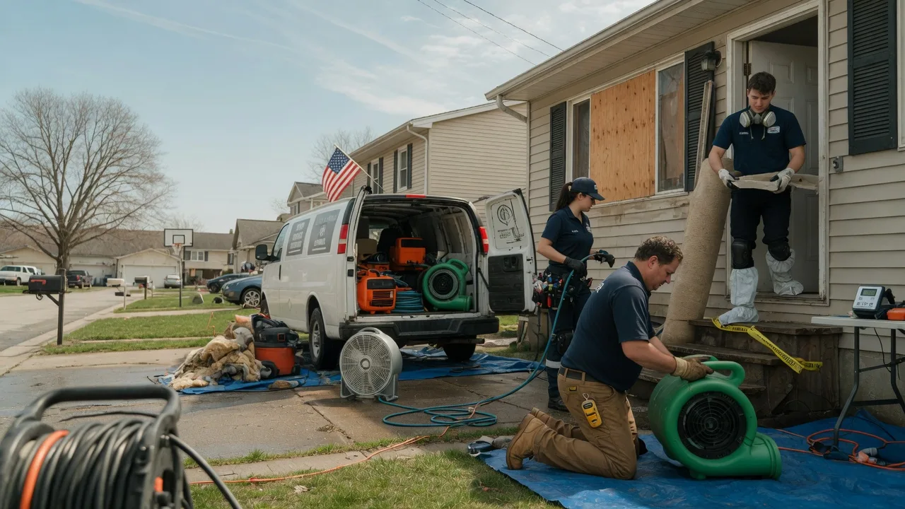Water Damage Restoration in Audubon, NJ near me